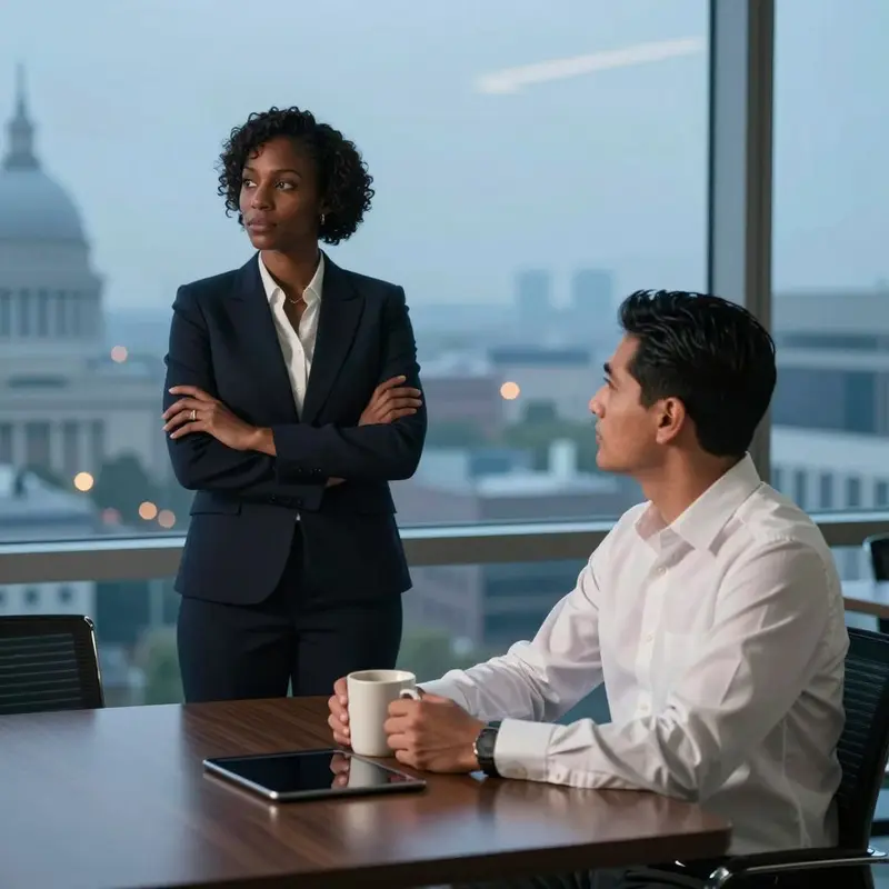 Leaders reflect on how ethical posture shapes access and competitive positioning in government AI deals.