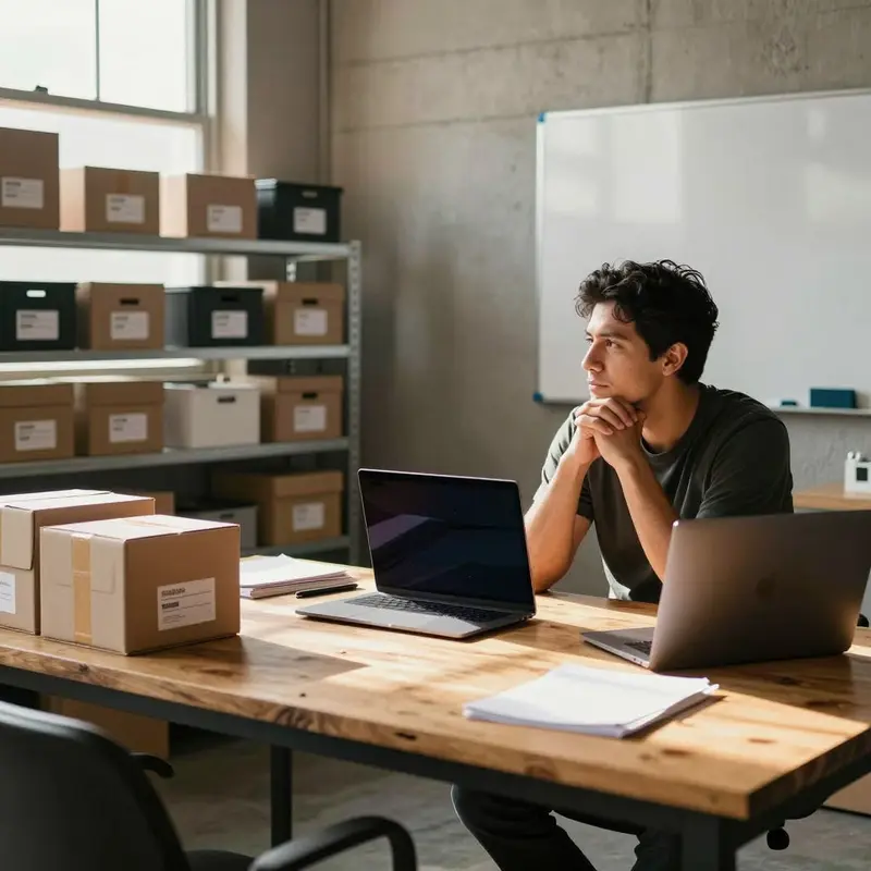 An indie shop owner weighs the limits of manual control while facing growing inventory demands.