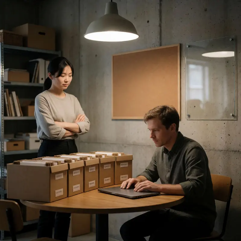 A focused workspace scene emphasizing sorting and isolating different types of feed issues.