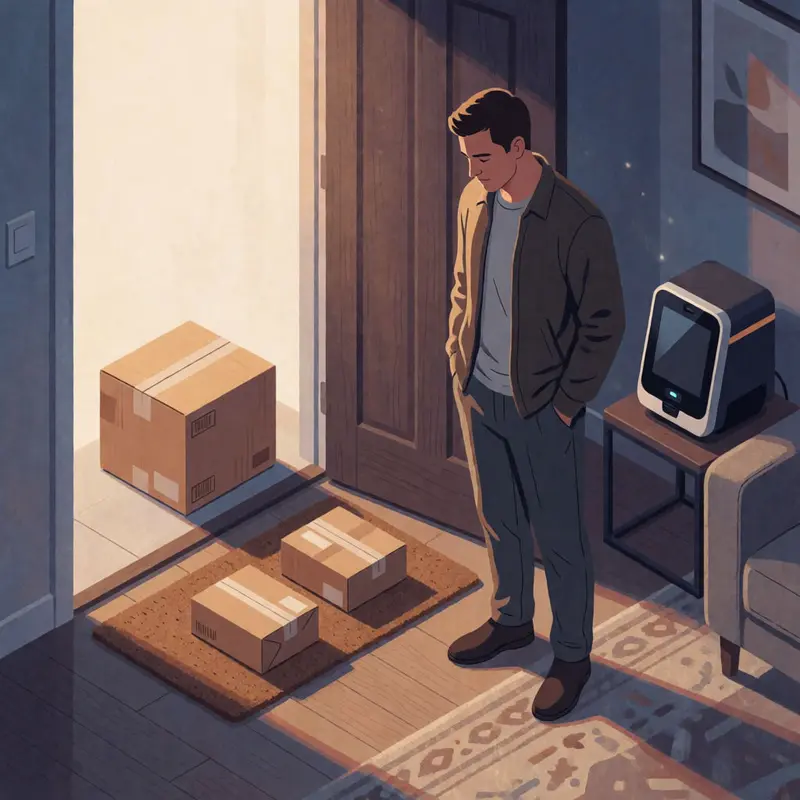 Packages at the doorstep reflect the moment when unexpected charges may appear.